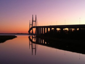 Sidney Lanier Bridge horizaontal Sidney Lanier Bridge